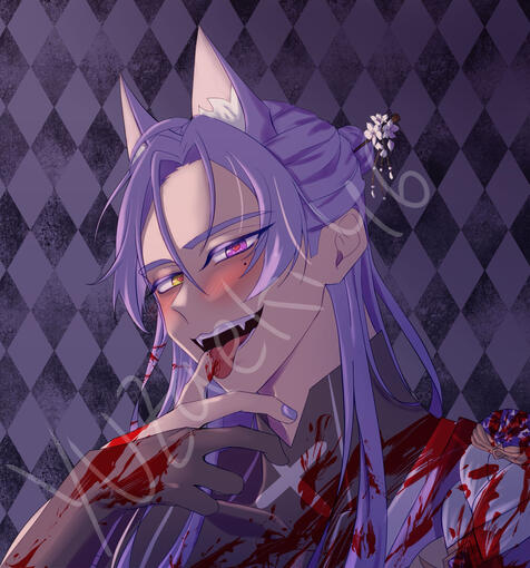 Blood themed